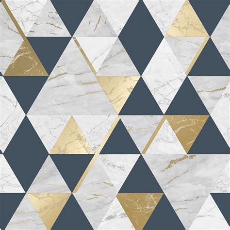 house of alice onyx marble metallic wallpaper navy blue gold|Luxe Collection Marble Heavyweight Vinyl Wallpaper .